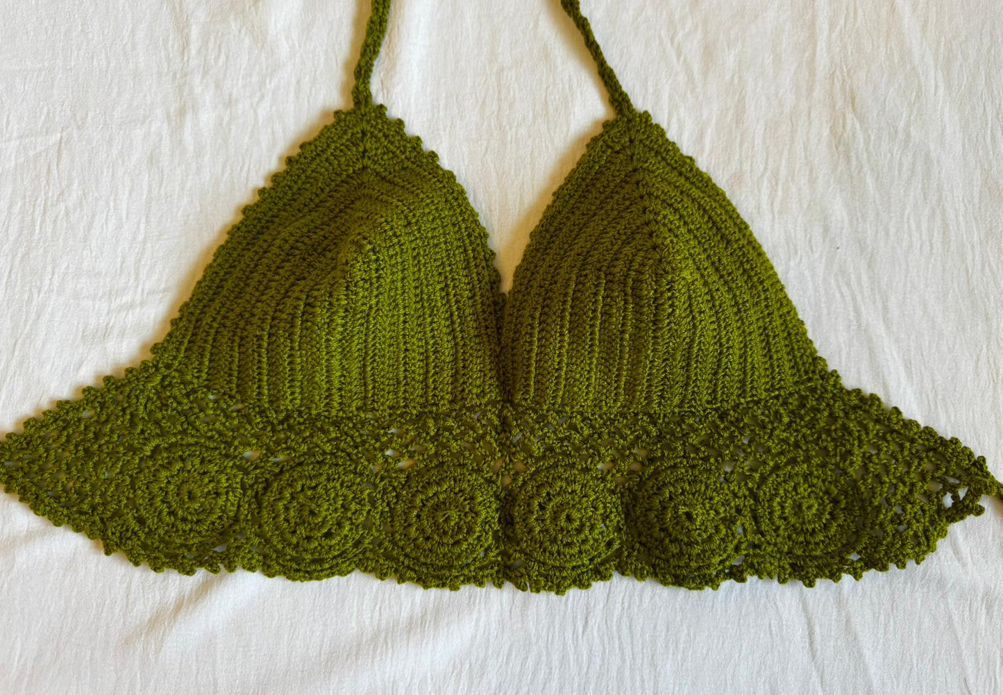 Handmade Crochet Bralette Top