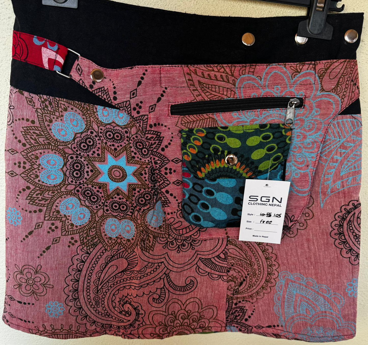 Reversible Handmade Boho Wrap Skirt