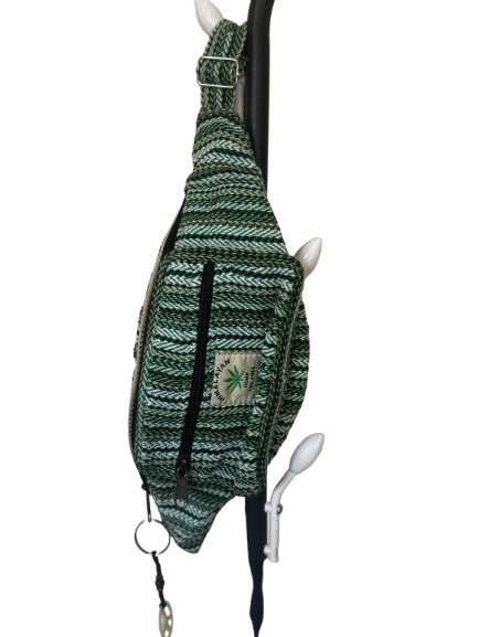 Handcrafted Himalayan Hemp Waist Bags – Made in Nepal