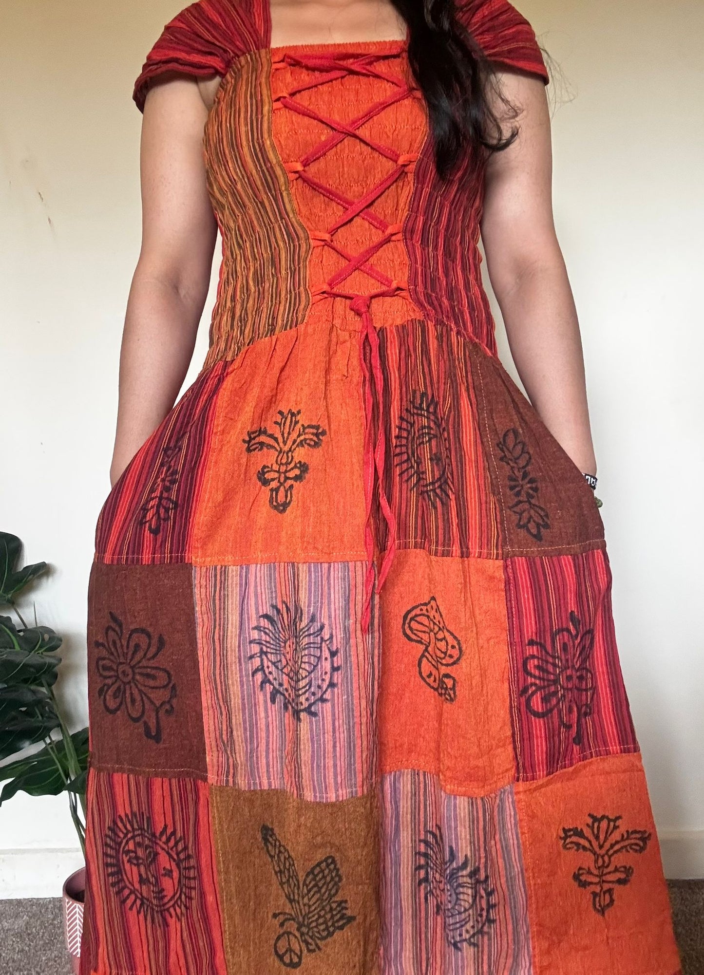 Handmade Cotton Ethnic Maxi